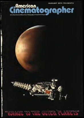 American Cinematographer - August 1973 Cover